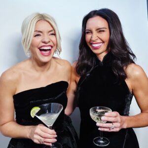 Holly Willoughby Instagram - Happy birthday to my beautiful friend @christinelampard… here’s to my fellow Aquarian! Love ya🍸💗✨