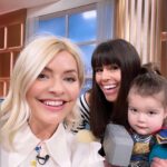 Holly Willoughby Instagram - @h.j.peckham and Bodhi… so proud of you and your inspiring strength… #pantstoleukaemia … use the hashtag and wear your pants on your head and if you can donate on the just giving page (in my story) to just some of the incredible charities working with children with cancer… thank you x