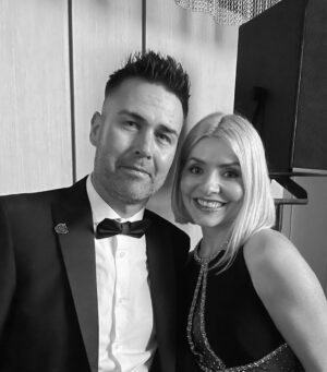 Holly Willoughby Instagram - What a wonderful evening and a complete honour to be hosting the Love GOSH gala dinner for Great Ormond Street Hospital @greatormondst Thank you to everyone who came and dug deep to raise an ENORMOUS amount of money to go  towards a new state-of-the-art Children’s Cancer Centre at GOSH. Always grateful for my lovely date @patsyoneillmakeup and really enjoyed meeting Gareth who spoke so honestly about his daughter Sienna’s treatment for leukaemia… heart is full ❤️ special mention to Charlie Ross the auctioneer and @rebecca_ferguson and @feelinginsta who lit up the dance floor 💃🏻