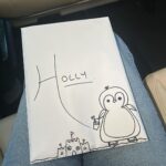 Holly Willoughby Instagram - Todays script… cute! #thismorning @thismorning 🐧 💛