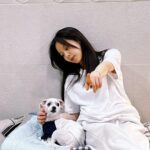Hong Ji-hee Instagram – 세상에서 제일 사랑하는 코미 
열두번째 생일 축하해
아푸지마 우리강아지