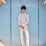 Hong Kyung Instagram - #Ferragamopf23 @ferragamo @_maximiliandavis_