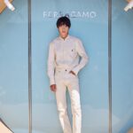 Hong Kyung Instagram - #Ferragamopf23 @ferragamo @_maximiliandavis_