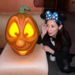 Honoka Akimoto Instagram - . 違う顔見つける度に撮ってた🎃 似てる〜🎃？ #ディズニーハロウィン #ディズニー ディズニーランド