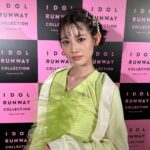 Honoka Akimoto Instagram - . アイドルランウェイコレクション Supported by TGC ありがとうございました☺️💚 普段とは雰囲気の違う素敵な衣装とメイクで ランウェイを歩くことができて嬉しかったです✨ 貴重な経験をさせていただきました💓 いろんな方とお写真撮っていただいので 次の投稿で沢山載せます♪ #アイドルランウェイコレクション #IRC_TGC 国立代々木競技場 第二体育館