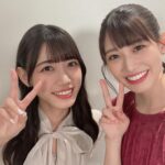 Honoka Akimoto Instagram - . 本日発売の山梨日日新聞に アイドル対談が大きく載っています☺️ 素敵なお話を沢山聞けて #SPARK2023 がより楽しみになりました🔥 HKT48 豊永阿紀さん 宮本佳林さん NGT48 本間日陽さん 高嶺のなでしこ 松本ももなさん ナナランド 西嶋菜々子さん 皆さんと仲良くなれて嬉しかったです💓