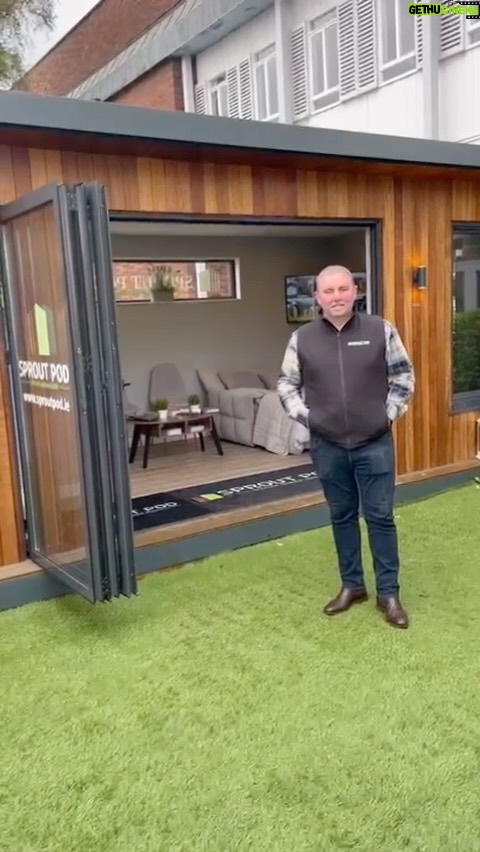 Hugh Wallace Instagram - Great modular homes, on show at The Ideal Homes. And they can get up to an A rating. An interesting product. Dublin, Ireland