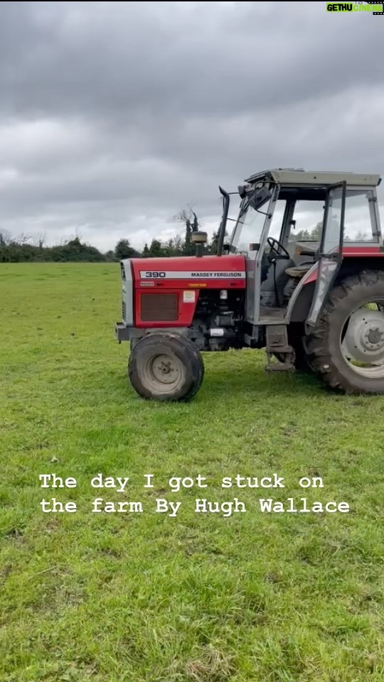 Hugh Wallace Instagram - Down on the farm today and I managed to get stuck. Had to call in the mighty Massey Ferguson to help. 🚜 #architect #farming #sitevisit #farminglife County Meath