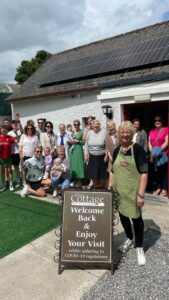 Hugh Wallace Instagram - The Cottage in Loughmore is the most wonderful idea, set up by two local woman, a not for profit organisation, with 12 employees, owned by the parishioners. It has created a new heart to the community. 👏 The food is amazing. #local #localbusiness #community #shoplocal The Cottage Loughmore