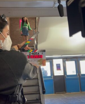 Humberly Gonzalez Instagram - Back in high school, wearing my favorite jacket, running into my ex, wbu? 😜
.
.
.
.
@netflix @gngbts #GinnyAndGeorgia