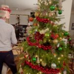 Humberly Gonzalez Instagram - I take a million and one photos and videos as many of you know so I must share some more of my time on “Friends and Family Christmas” 👩🏼‍❤️‍💋‍👩🏽🎄💝 1. YES, Bedford the bear was heavy and we fell in love with him🧸 2. Day 1 of filming, first scene we ever filmed was me showing up to take back my stolen gloves haha 3. the Brooklyn Artists squad, with the lovely @samanthalianacole and @therealjerhoffman 🤍 (it was a really hot day, christmas in the summer lol) 4. Pouring rain for @aliliebert and I big makeup (and make out) scene - we had to ADR the whole scene because of how loud it was☔️ 5. Loved the shoes but they hurt 😅 6. A tour of ‘Maetini Town’ our fake little christmas village, also i love @dandanthecostumeman 💕 7. Mamá y Papá 🥹🤍 8. Christmas dinner, not it wasn’t real, yes we had a lot of fun 9. First day on set together with @aliliebert 🤍 she’s she’s tall, i like it 10. Kareoke session with the best🎵 Nothing @britneyspears can’t get us through! #Hallmark #christmas #movie #bts