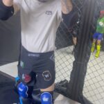 Humberto Bandenay Instagram - Miércoles de sparring light en @dogotrainingcenter Implementos : @uppercut.pe #teambandenay🔥 #teamuppercut #teamdtc #iridiumsportsagency #ufc #soon #galletitape El Dogo Training Center