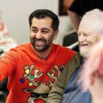 Humza Yousaf Instagram - A real joy to join 🍊 @dundeeunitedct ⚽️ at Tannadice to help out at their Festive Friends lunch. Christmas is a special time of the year, but for some it can be more difficult. To all those in communities across Scotland looking out for others this Christmas, thank you 🙏 Tannadice Park