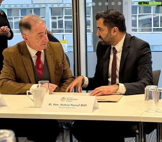 Humza Yousaf Instagram - Today I co-chaired the Scottish Energy Advisory Board, bringing together industry and academic experts. Our shared ambition is to deliver a Just Transition to #NetZero that creates green jobs, benefits communities, and provides us all with affordable, secure and clean energy. Glasgow, Scotland