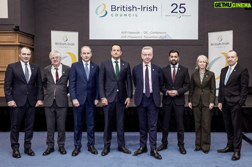 Humza Yousaf Instagram - At the British-Irish Council in Dublin last week, we discussed our shared ambition to tackle child poverty and improve people's wellbeing. 2023 marks 25 years since the Belfast Agreement, a timely reminder that peace can be achieved, no matter how hopeless things may appear. Dublin, Ireland