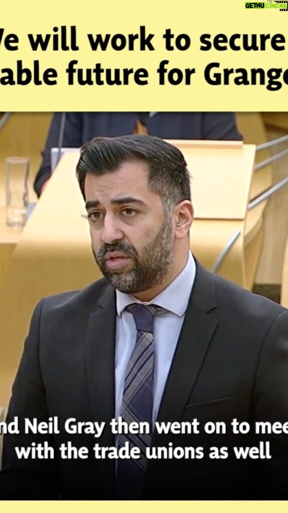 Humza Yousaf Instagram - This morning @neil_graysnp and I met with Petroineos. @scotgov is engaging with the owners, trade unions and the UK Government in an effort to support the refinery & crucially the workforce. We will do everything we possibly can to ensure a sustainable future for Grangemouth.