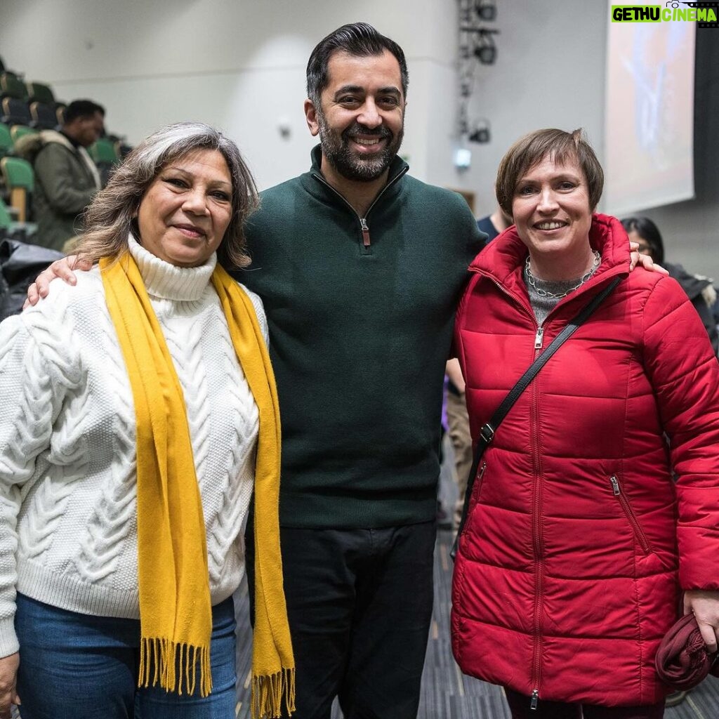 Humza Yousaf Instagram - The @scottishtuc rally was an opportunity to re-dedicate ourselves to the fight against racism and fascism. To say loud and clear that Scotland rejects hatred and intolerance in all of its forms. And I'll be with you every step of the way as we seek to advance equality for all. Glasgow, Scotland