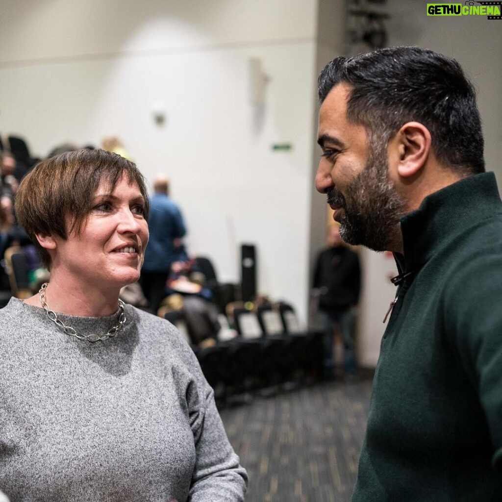 Humza Yousaf Instagram - The @scottishtuc rally was an opportunity to re-dedicate ourselves to the fight against racism and fascism. To say loud and clear that Scotland rejects hatred and intolerance in all of its forms. And I'll be with you every step of the way as we seek to advance equality for all. Glasgow, Scotland