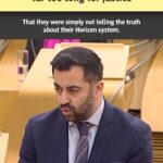 Humza Yousaf Instagram - Those affected by the Post Office Horizon scandal have waited far too long for justice and far too long for the compensation they so rightly deserve.