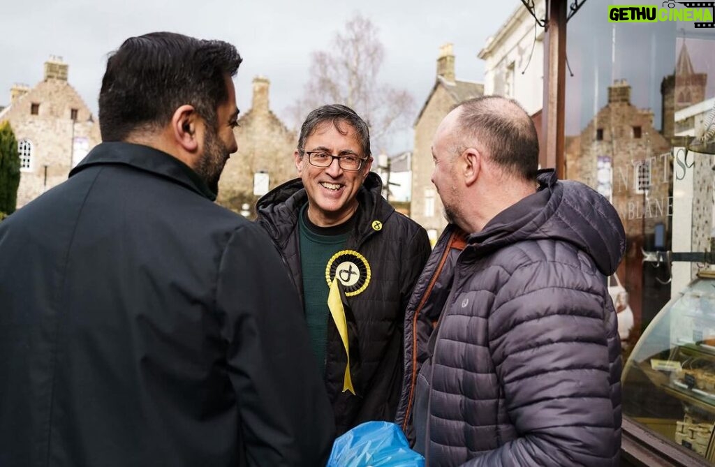 Humza Yousaf Instagram - A pleasure to join @thesnp colleagues in Dunblane to visit some of the incredible local businesses and community organisations on the High Street. Small businesses are the lifeblood of our communities and 100,000 are paying no rates thanks to @thesnp’s Small Business Bonus.