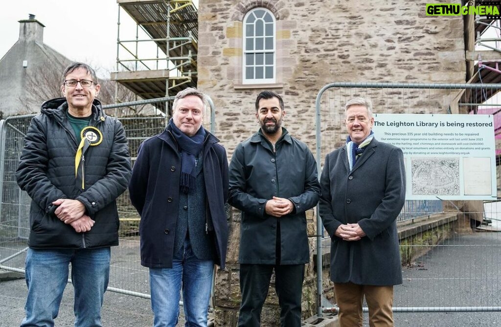 Humza Yousaf Instagram - A pleasure to join @thesnp colleagues in Dunblane to visit some of the incredible local businesses and community organisations on the High Street. Small businesses are the lifeblood of our communities and 100,000 are paying no rates thanks to @thesnp’s Small Business Bonus.