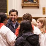Humza Yousaf Instagram - It was a pleasure joining our Catholic community for midnight mass last night. The kids were up at 8am this morning, I'm taking that as a win! The tandoori turkey has been marinated overnight and is ready for the oven. I hope Santa has been good to you all. Have a lovely day whatever you're doing. Merry Christmas to all. #Christmas #MerryChristmas St Andrew's Cathedral, Dundee