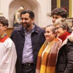 Humza Yousaf Instagram - It was a pleasure joining our Catholic community for midnight mass last night. The kids were up at 8am this morning, I'm taking that as a win! The tandoori turkey has been marinated overnight and is ready for the oven. I hope Santa has been good to you all. Have a lovely day whatever you're doing. Merry Christmas to all. #Christmas #MerryChristmas St Andrew's Cathedral, Dundee