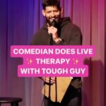 Hunter March Instagram - He seemed like a whole new person at the end ❤️ #standup #comedy #standupclips #therapy Los Angeles, California