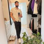 Hunter March Instagram - Swipe to see the scary reason I had to stop working out my upper traps. No ear jokes. Legally no ear jokes.