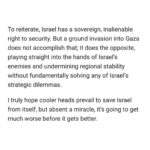 Ian Bremmer Instagram – An Israeli ground incursion into Gaza has been inevitable from the moment Hamas launched its shocking Oct. 7 surprise attack into southern Israel, where it brutally massacred more than 1,400 Israeli citizens and took over 200 to Gaza as hostages, writes @ianbremmer in his latest @gzeromedia column.

“This will be a terrible mistake for Israel, graver even than the one the US committed in Iraq and Afghanistan in response to 9/11. To be clear, I fully understand and share Israel’s desire to destroy the terrorist organization that is Hamas. Israel has every right to defend itself and retaliate against attacks on its citizens. But just because this objective is understandable, legitimate, and desirable, it does not mean it is feasible or strategically wise.”

Read why a large-scale invasion of Gaza is inevitable yet counterproductive, and what the alternative might be at the link in @gzeromedia’s bio.

#Israel #Gaza #Hamas #News #BreakingNews #NewsHeadlines #IsraelHamasWar