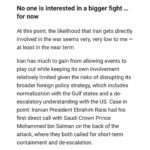 Ian Bremmer Instagram - Iran has much to gain from allowing events in Israel and Gaza to play out while keeping its own involvement relatively limited given the risks of disrupting its broader foreign policy strategy, writes @ianbremmer At the link in @gzeromedia's bio, read @ianbremmer's latest column explaining what we know (and don't know) about Iran's role in the war. #Israel #Gaza #Hamas #News #BreakingNews #NewsHeadlines #IsraelHamasWar #Hezbollah #Iran #IanBremmer