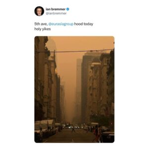 Ian Bremmer Instagram - be safe out there…