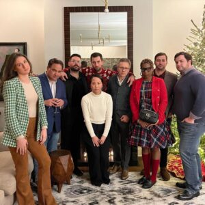 Ian Bremmer Instagram - christmastime at eurasia group: no laughing matter

happy (early) holidays : )