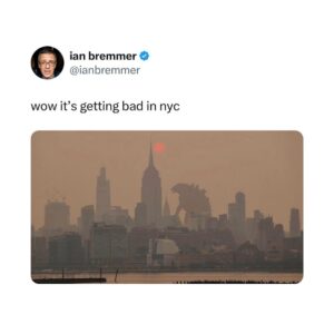 Ian Bremmer Instagram - be safe out there…
