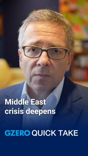 Ian Bremmer Instagram - “This is not just Israel’s war against Hamas. It is also a US war in the Middle East.”

This war can no longer be contained to Gaza, says @ianbremmer. 
- Radicalization & violence will increase in the region
- The US will become directly involved
- Antisemitism attacks across the region will spike
- Terrorism against the US will rise

Watch @ianbremmer’s latest #QuickTake on where the expanding war goes from here.

#Israel #Gaza #Hamas #News #BreakingNews #NewsHeadlines #IsraelHamasWar #ianbremmer