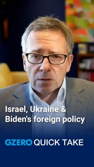 Ian Bremmer Instagram - The Israel-Hamas war is the second serious global foreign policy crisis we’ve seen during the Biden administration (alongside Ukraine).

@ianbremmer compares and contrasts the two conflicts.

#QuickTake #Israel #Gaza #News #BreakingNews #NewsHeadlines #IsraelHamasWar #Biden #ianbremmer #ukraine #ukrainewar