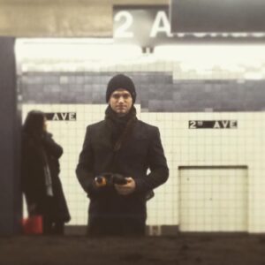 Ian Harding Instagram - This isn't a good photo, but it's an important one. I snapped it quickly from across a subway platform several years ago. Keegan and I were both working in the city, but managed to catch up one afternoon. We walked and talked for hours, waxing poetic and picking apart the little moments of our lives. It's a habit he and I continue to this day. Of the many blessings this show has bestowed upon me, meeting and befriending this fellow counts as one of the most important. Much love and happy wrap my friend. @keeoone