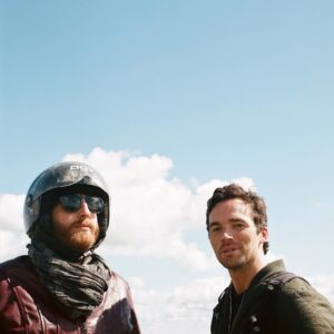 Ian Harding Instagram - Mr Cool and Mr Sweaty. #fbf #blockisland #nofilter photo cred @sophiiieeehart