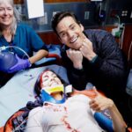 Ian Harding Instagram - MED IS BACK. Wednesday. 8pm. I clearly had more fun than @torreydevitto shooting this one! #chicagomed #funtimes #blood