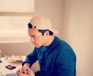 Ian Harding Instagram - Once again warring with my old nemesis: technology...