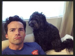 Ian Harding Instagram - “Feed me you worthless human.”