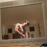 Ian Somerhalder Instagram - My trainer Jance Footit (aka @5ringsbarbell ) wanted to see if the new arm routine & diet were working. I said “I don’t think I’ll end up in a Thor movie but yes, it’s working!” I’ve been working on a Regenerative agriculture diet plan. It’s hard to do as regen farms are few and far between but they are GROWING in number. When we get to scale the world will shift & climate disruption will be in our rear view mirror. From running so hard building my bourbon company @brothersbondbourbon I’ve been so disconnected from my body. My connection to the natural world around me. But I’ve started squeezing in taking care of myself in w/ excersise &proper diet from Jance &Instagram believe it or not. It’s possible. What my long-time trainer @5ringsbarbell & @chrishemsworth ‘s @centrfit have done is really made it easy to get centered again. Endorphins from Excersise change the game. Daily meditation will change your life. If we’re good to our bodies&our souls, we can be good to our environment, we can be good to things&people around us. Health is wealth. So many times wealth is mistaken for how much someone HAS NOT HOW THEY FEEL. So we destroy our health of our bodies for promise of wealth&we destroy the health of the planet for wealth. Neither makes sense as a long-term investment. These IG accounts kick ass&really helped me: @5ringsbarbell @centrfit @paulsklarxfit @ulissesworld @jtm_fit I’ve made it my goal to get back to feeling strong&grounded. I feel the need to be strong right now as the world feels a little bit like the walls are closing in & I think there’s a deep need to get connected to our bodies so that we have a grounded approach to weather the storms ahead economically, societally & the perils of climate change. The world is a scary place right now, but we can change that. Remember:healthy happy people make healthy happy decisions. When we have a greater connection to our physical self, what fuel we put into our bodies&where that food COMES FROM we then create a deeper connection with our soul, deeper connection with our planet&deeper connection with one another that will bring the unity that we SO VERY NEED RIGHT NOW. We need UNITY. Continued👇