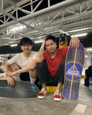 Iang Sittha Sapanuchart Instagram - @graphosatee 🛹🛹🛹