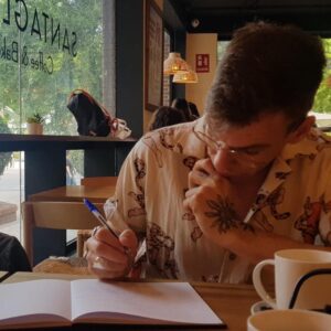 Iggy Rubin Instagram - Proceso de escritura .