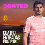 Iker Casillas Instagram - 🌪 SORTEO CERRADO @martiipeem_ @samuelcinca_ @clauesmahan !! VIVE LA FINAL FOUR DE la @kingsleague DE CERCA!! Se sortean dos entradas dobles para asistir al eventazo del domingo en el Camp Nou 🚨 Los pasos a seguir son: - Seguir a @1kfutbolclub - Mencionar al amigo con el que irías El ganador se anunciará mañana viernes a la 13:00. SUERTEEE SANTOS Y SANTAS!!! @kingsleague #KingsLeague