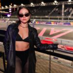 Inanna Sarkis Instagram – Geared up in case anyone needed a reserve driver 🏁 Las Vegas, Nevada