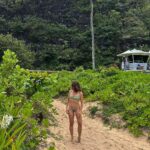 Inanna Sarkis Instagram – a sweet birthday escape 🌺 Kaua’i, Hawaii