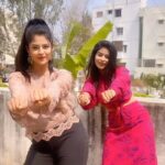 Inchara Joshi Instagram - Sassy ❤️😎 #sisterlove #actorssiters #viralreels #trendingreels