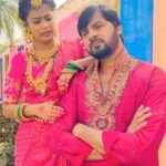 Inchara Joshi Instagram - Complan piyo 😂😏😏😏 # viral #transistionsongs #cute #brothersisterlove #complanpiyo #telugu #hindi #kannada #geminitv #herione #mattigajulu #serial #movies #instagram #instalike