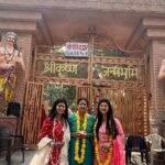 Inchara Joshi Instagram - Hope, Believe and have Faith ❤️ Hare Krishna ❤️💫 Our trip to Vrindavana and Mathura📍 #harekrishna #Vrindavana #Mathura #familyvacation #trip